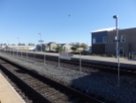 Despite being adjacent the tracks that are in clear view, it takes nearly ten minutes for someone on foot to reach these platforms from the homes right next to them.